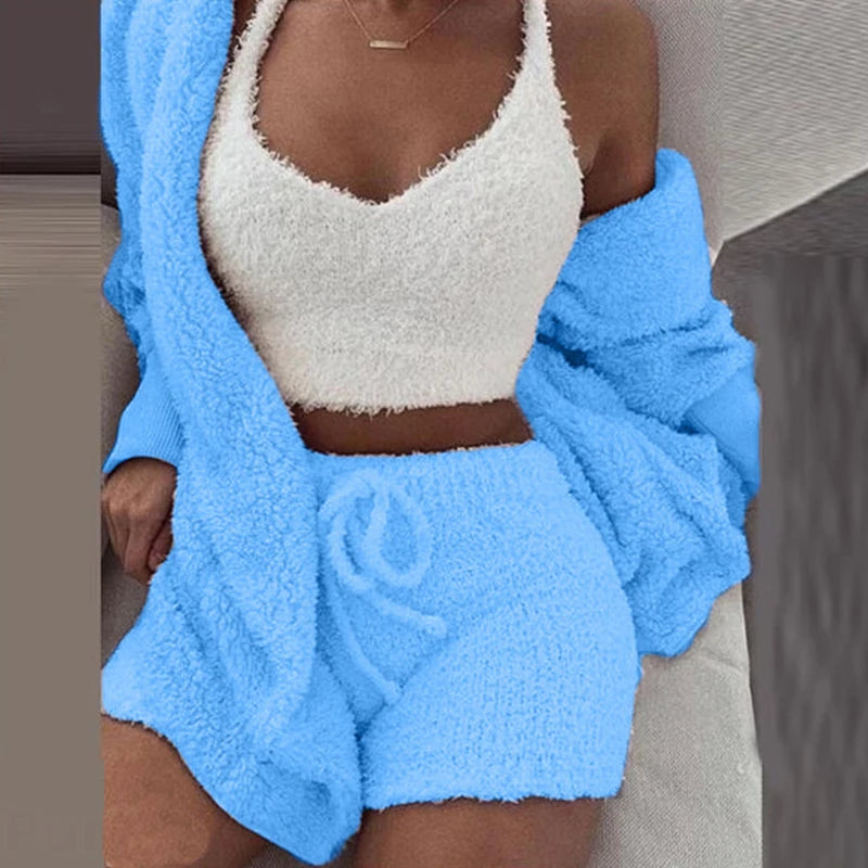 Plush Knit Set (3 Pieces)