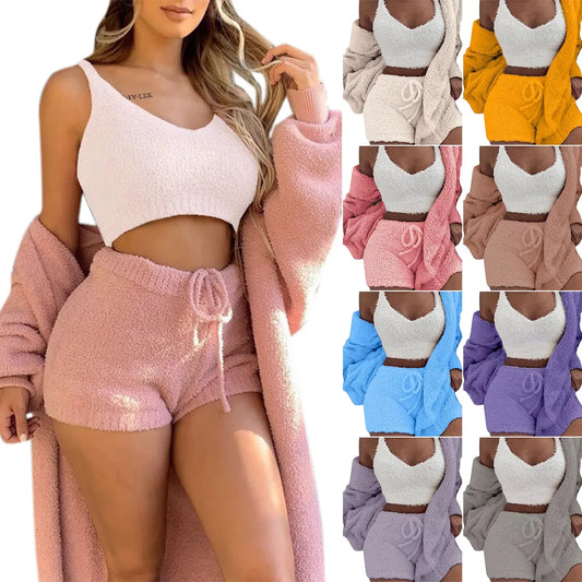 Plush Knit Set (3 Pieces)